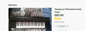 Screenshot 2022-01-24 at 17-11-00 Yamaha psr-60 keyboard with stand in SG15 Henlow for £20 00 ...png